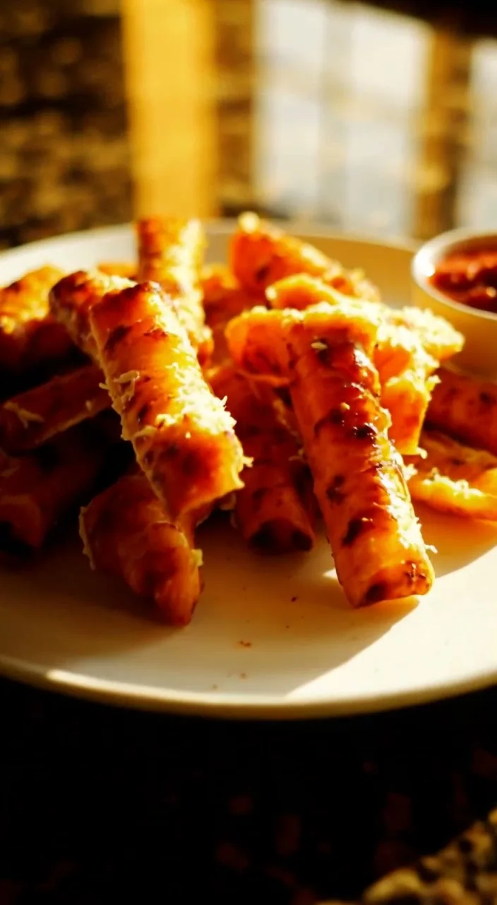Crispy Pasta Chips