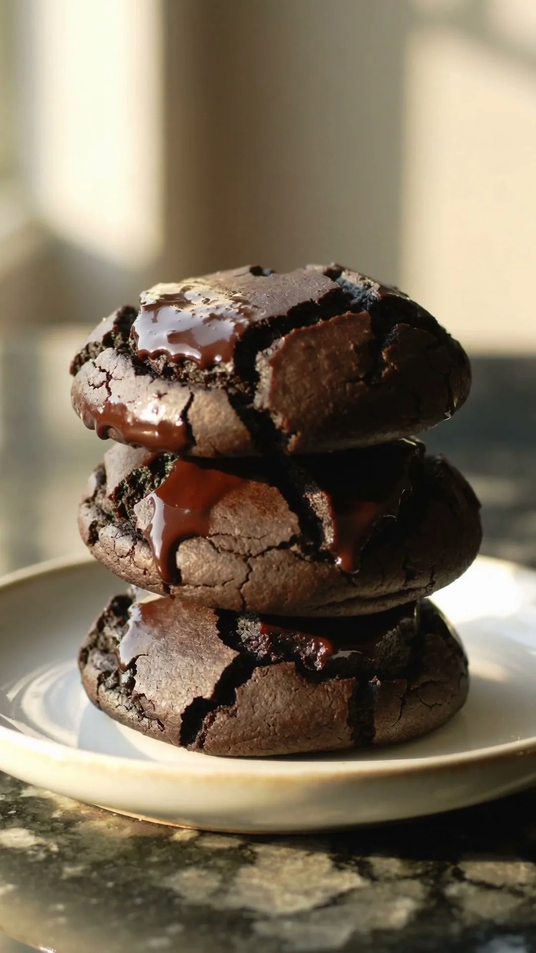 Fudgy Chocolate Cookies