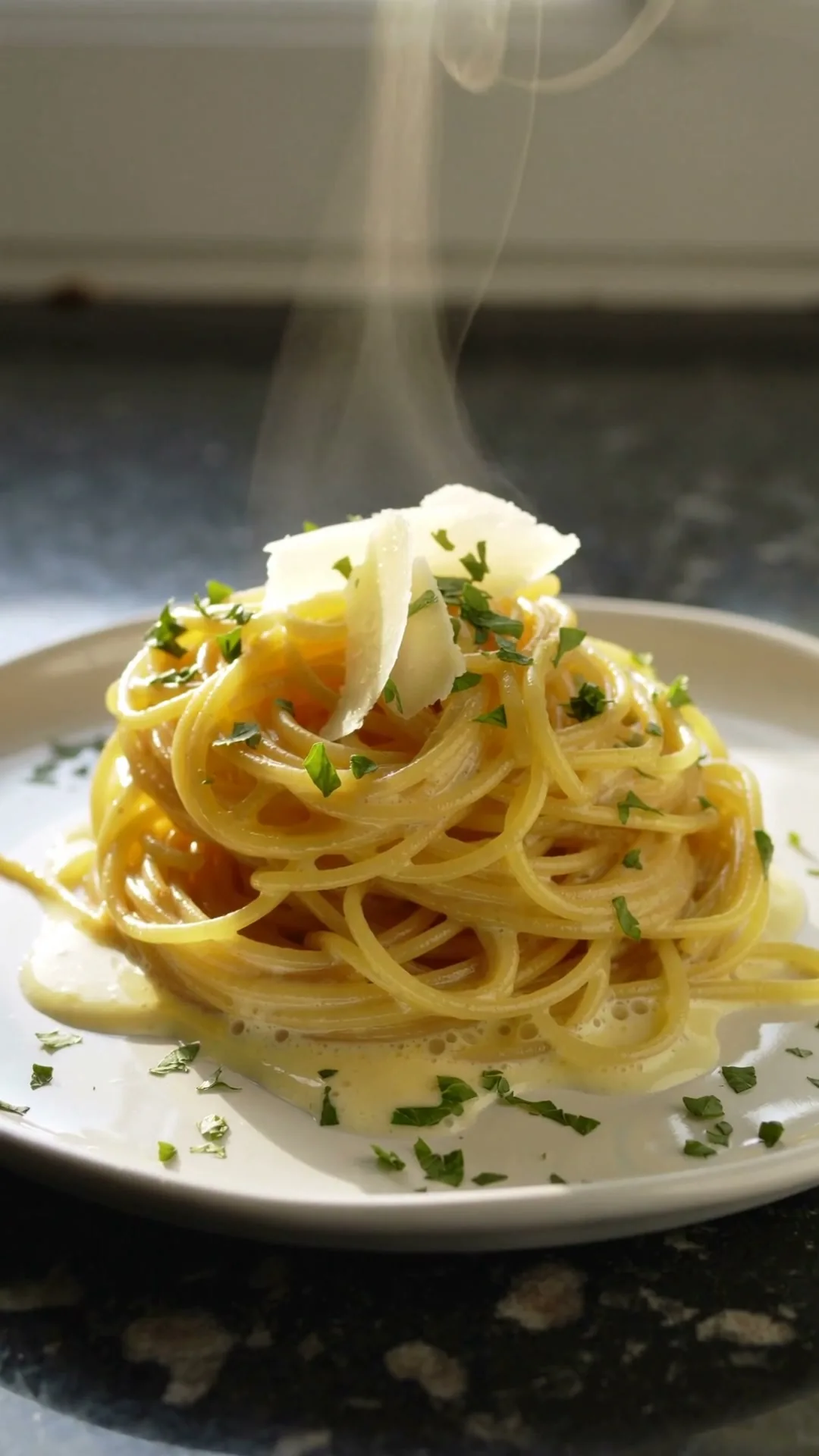 Garlic Butter Parmesan Pasta