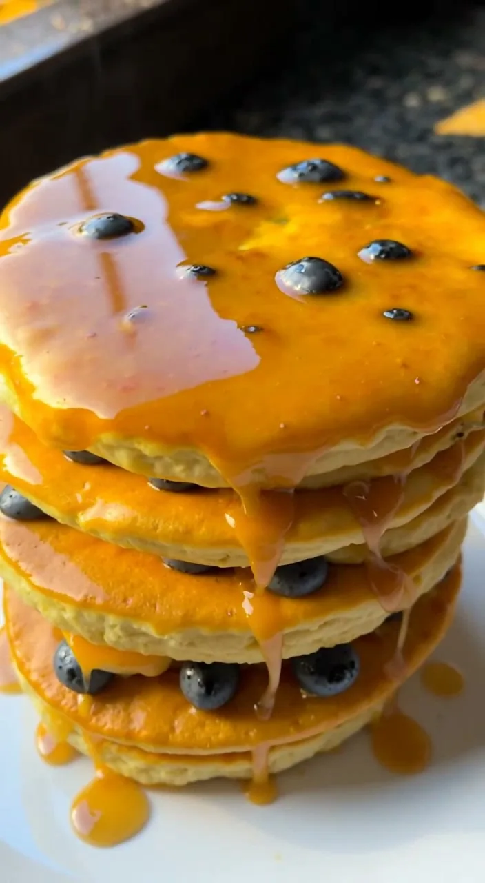 Lemon Blueberry Pancakes