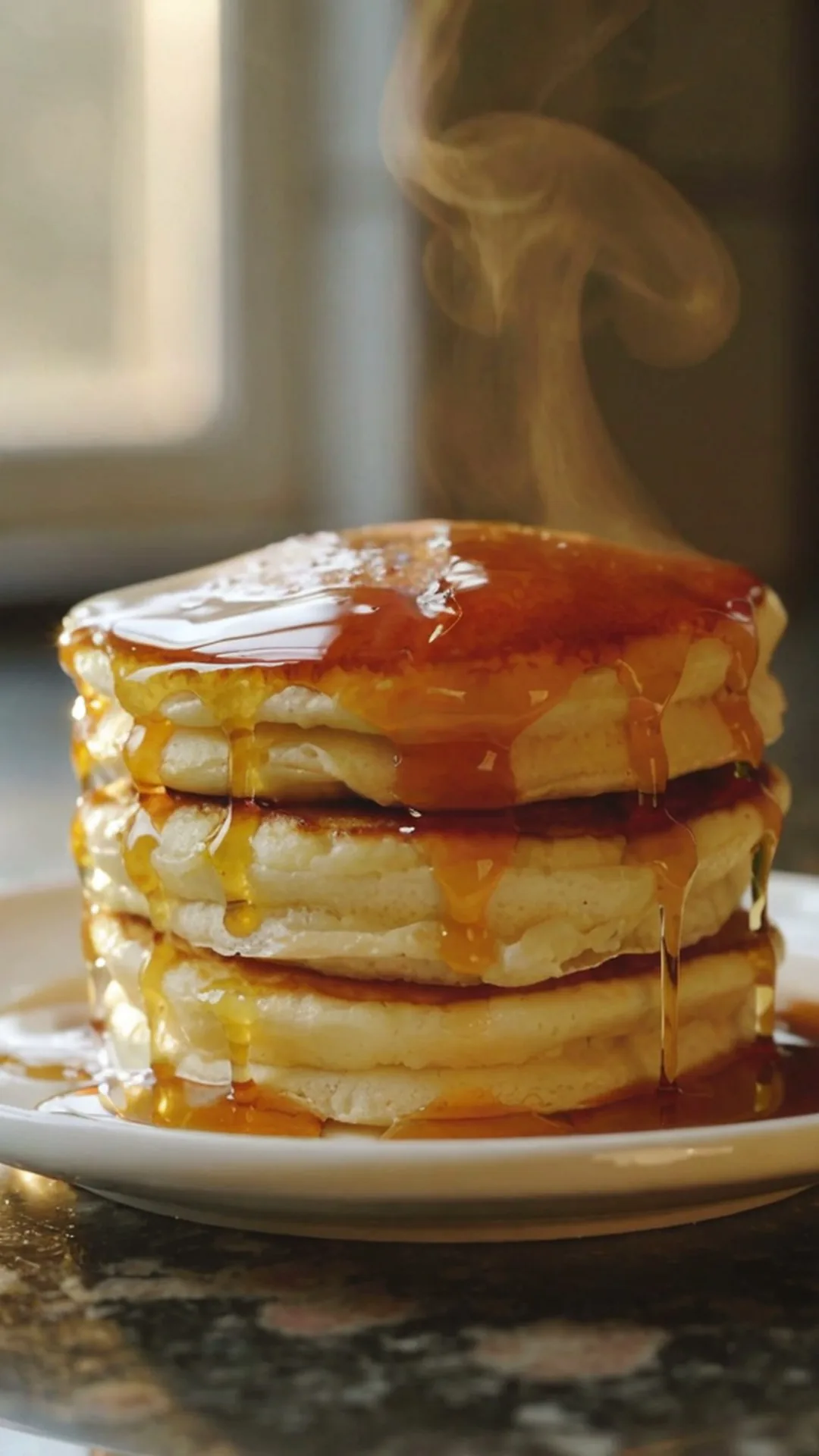 Oat Banana Blender Pancakes
