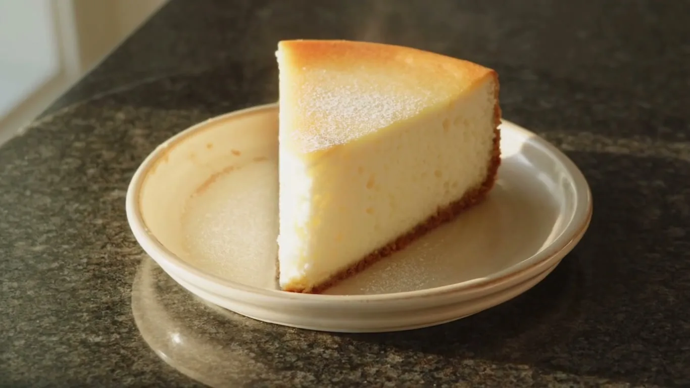 Two-Ingredient Japanese Cheesecake
